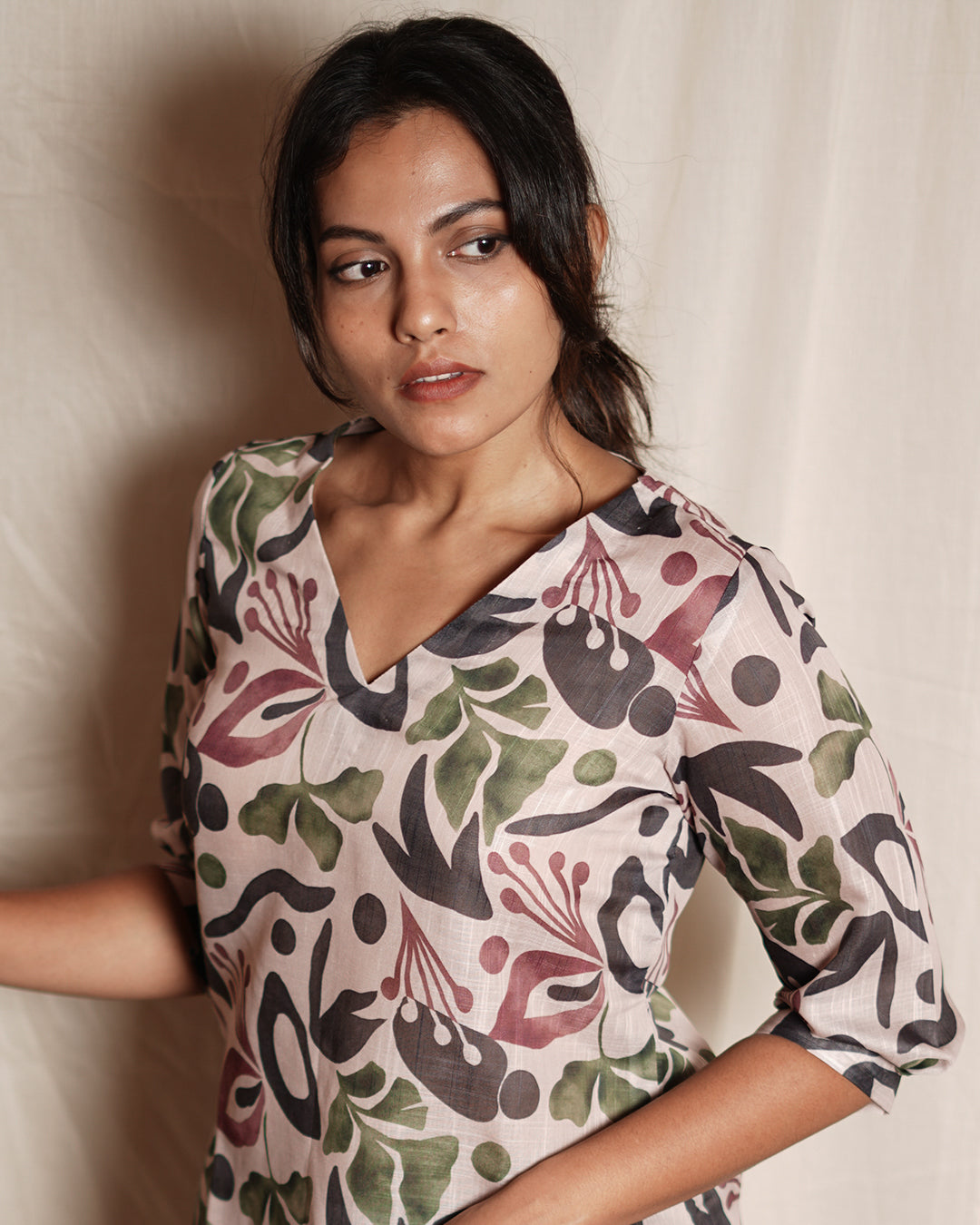 Pastel Abstract Print Co-ord Set