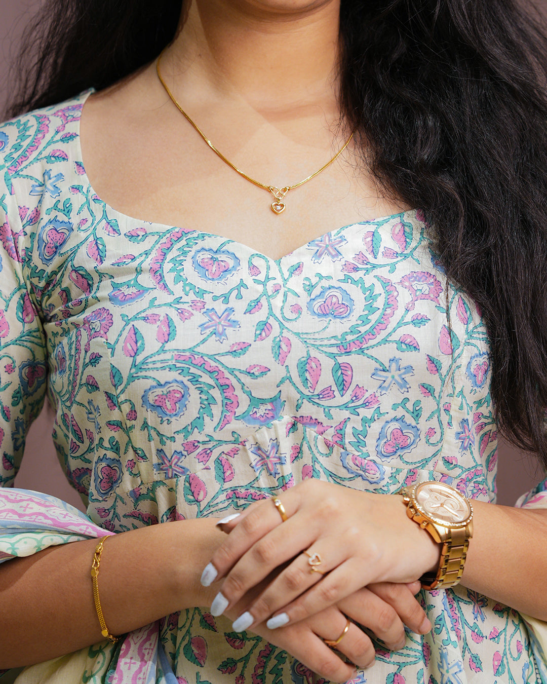 A serene and soothing suit set | Aika the Label