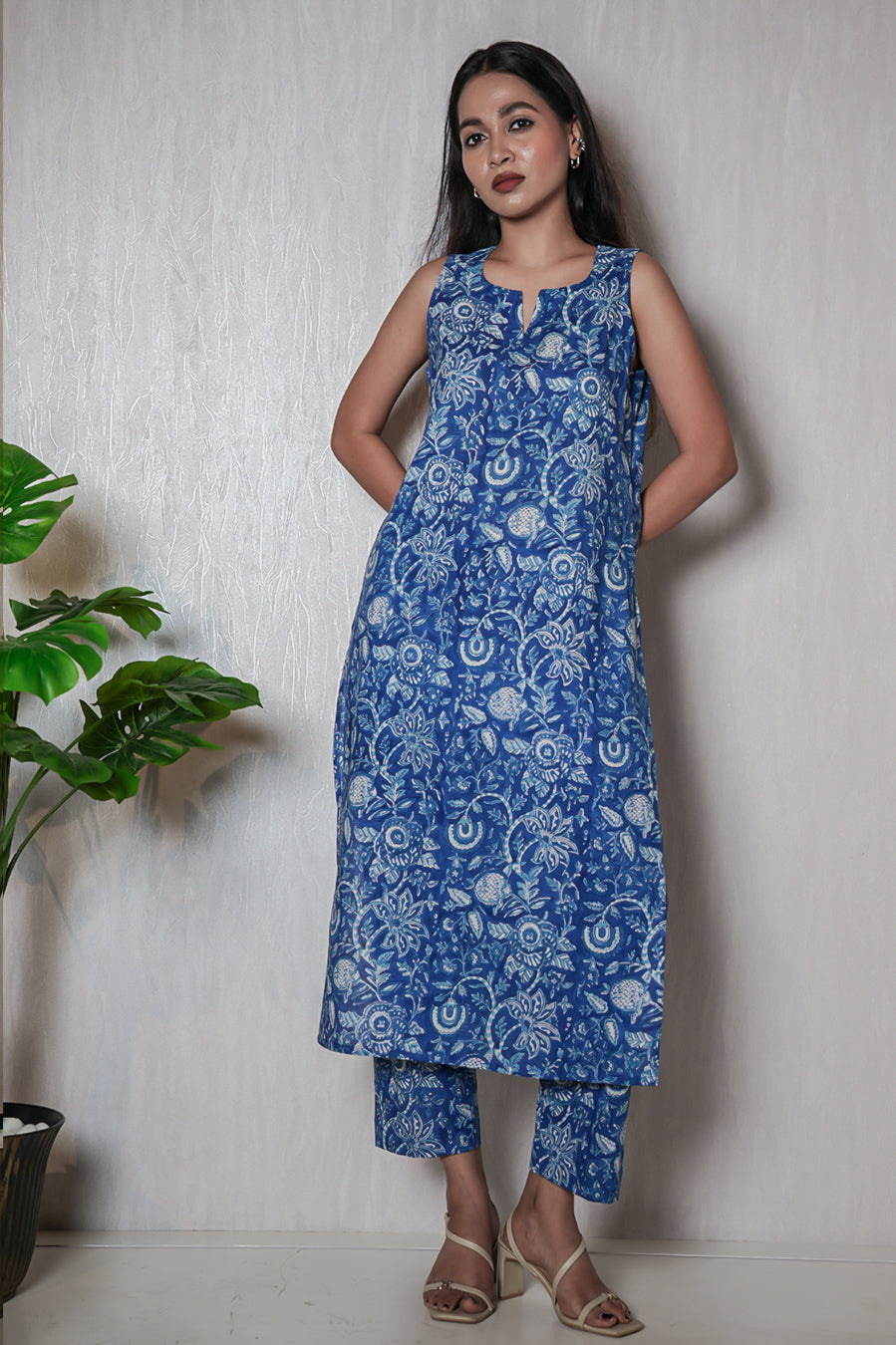 The Bluebud Block Print Co-ord | Aika the Label