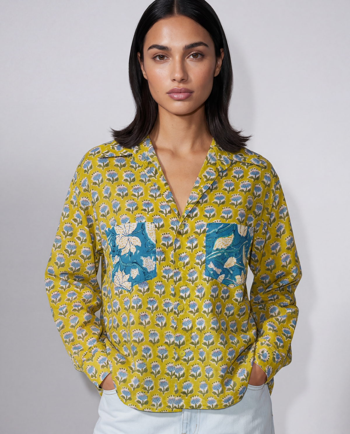 Mustard Bloom Shirt