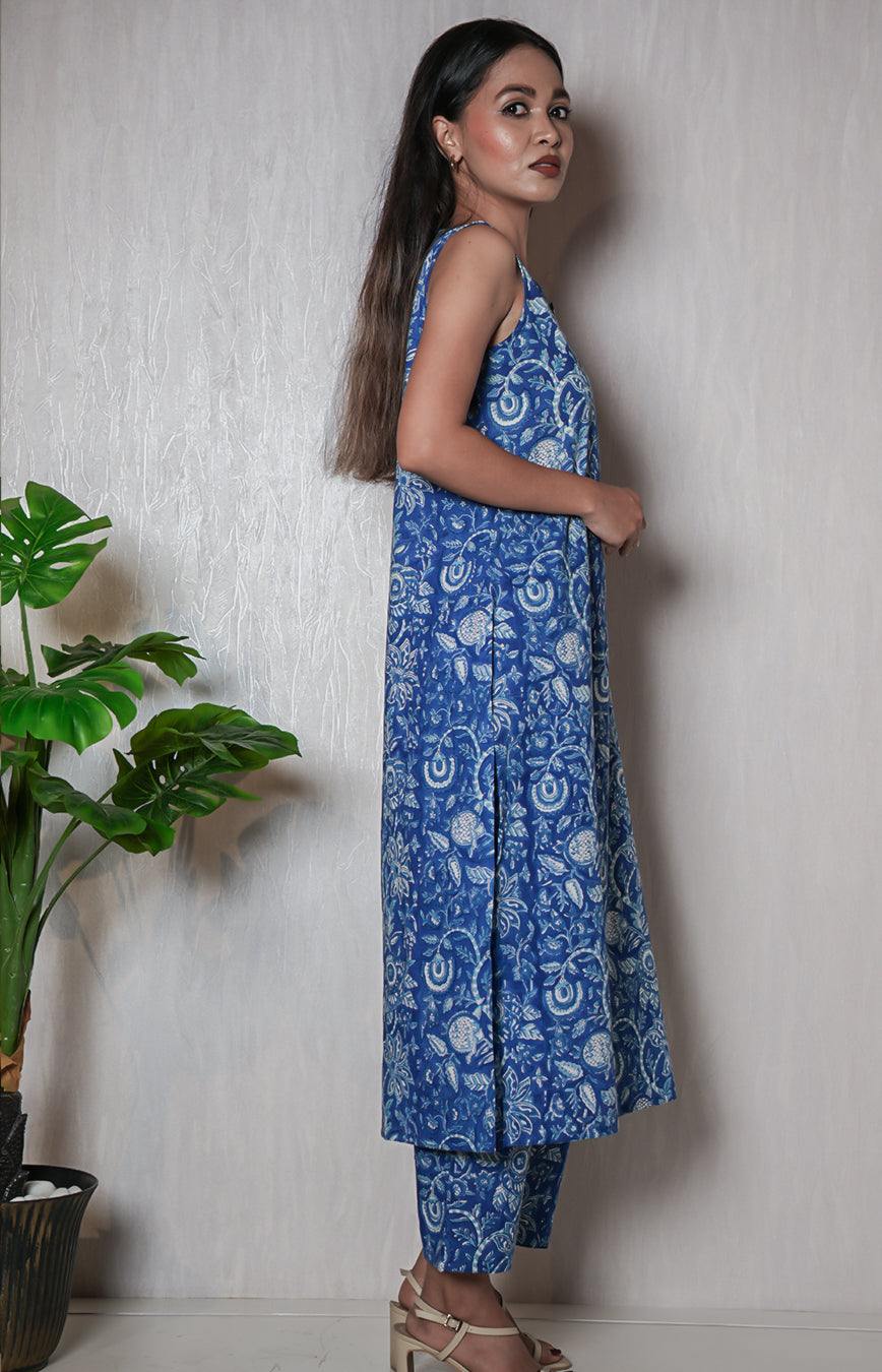 The Bluebud Block Print Co-ord | Aika the Label