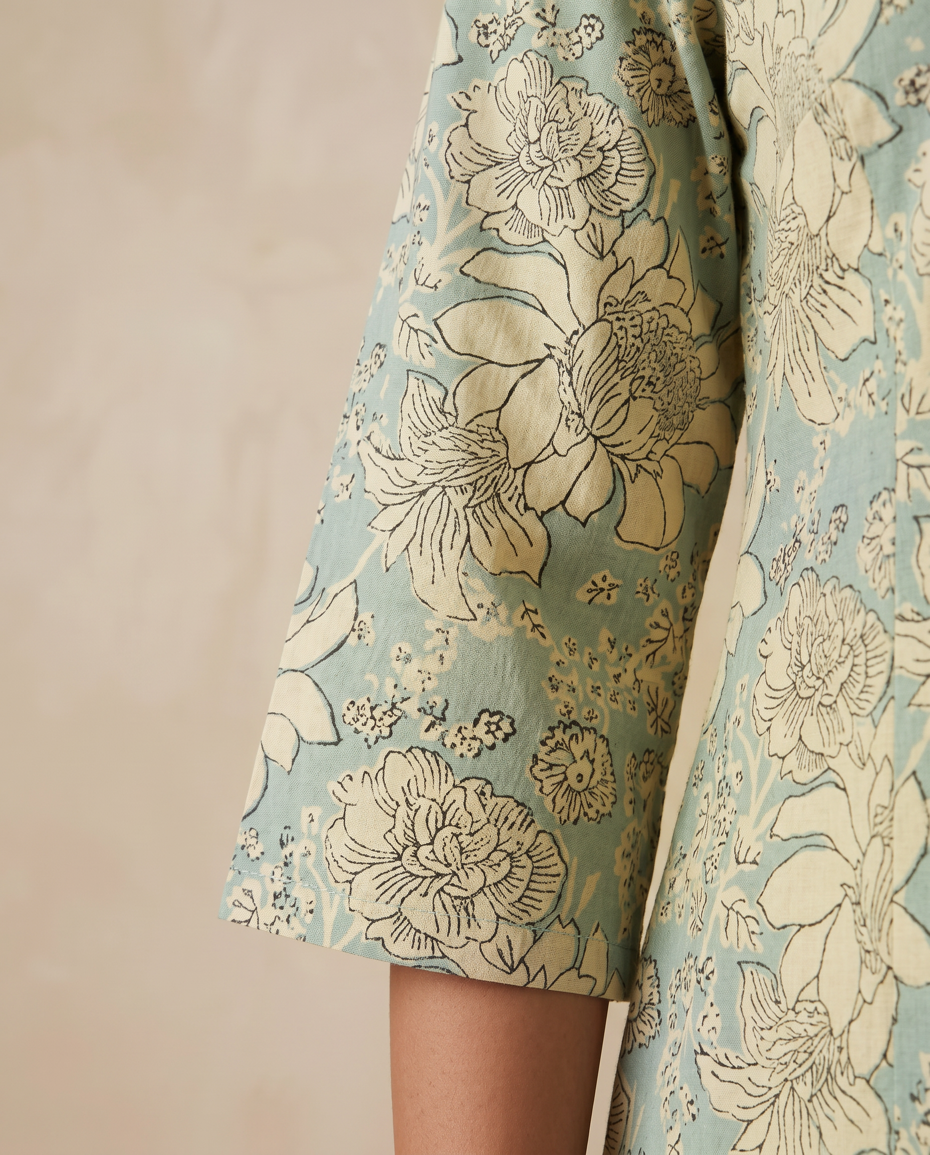 Sage Blossom Kurta Set | Aika the Label