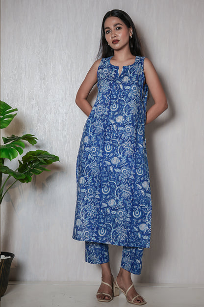 The Bluebud Block Print Co-ord | Aika the Label