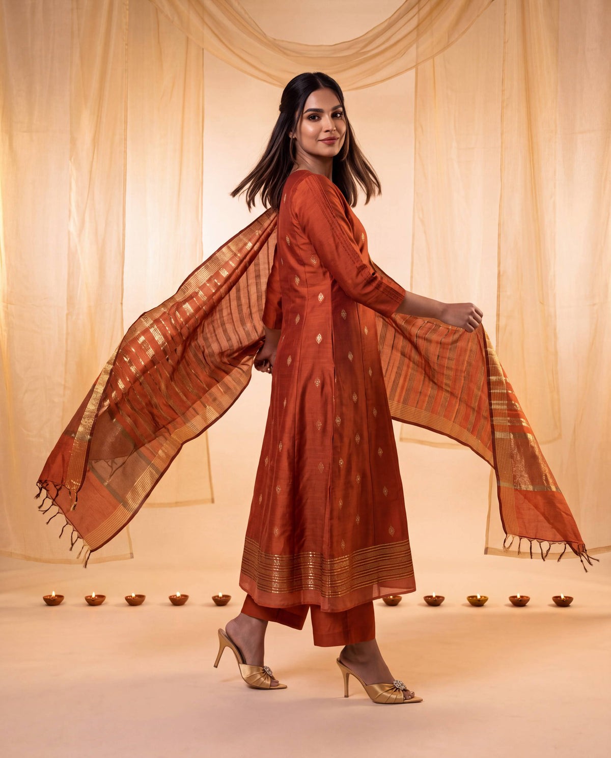 Sindooram Festive Suit Set