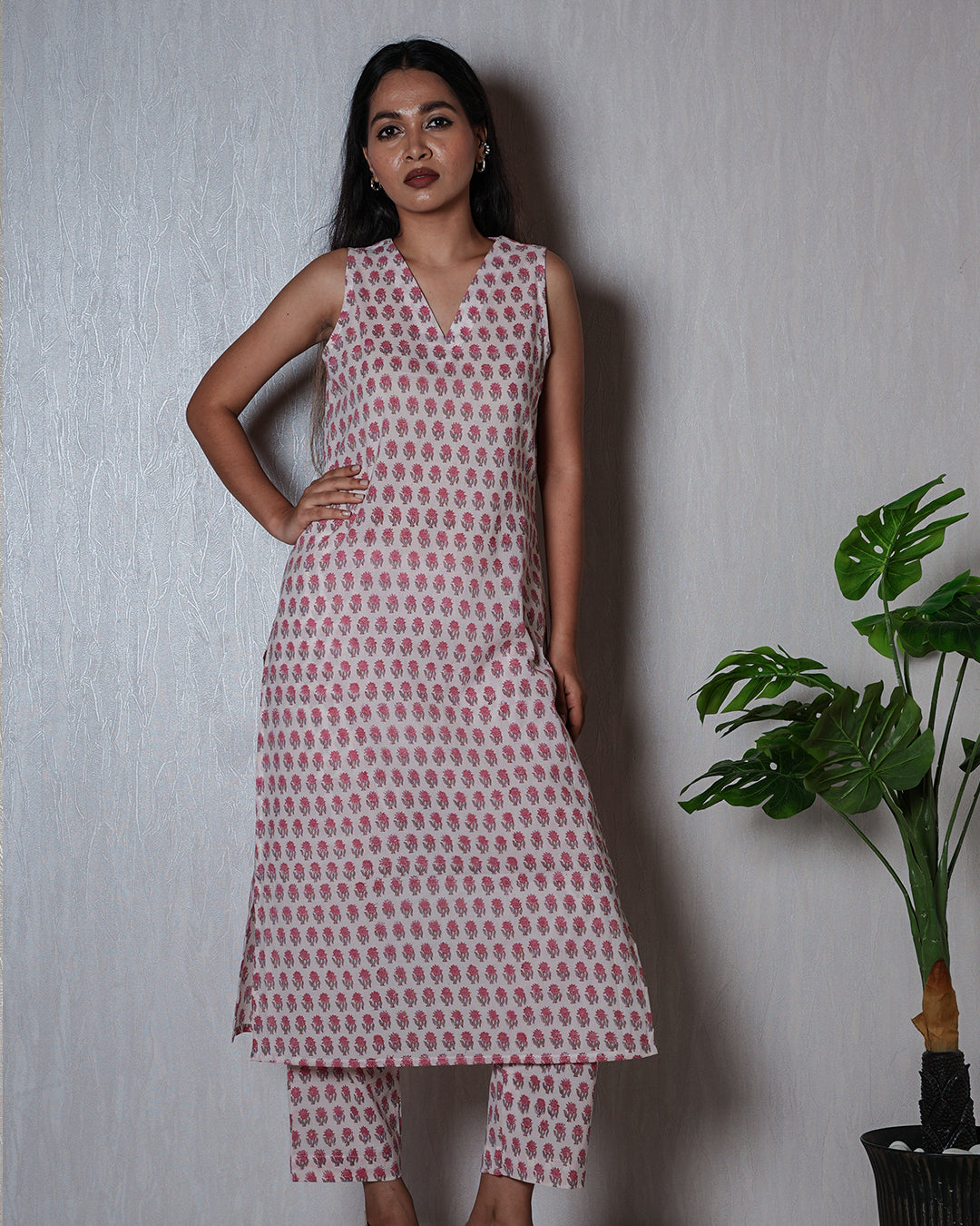 The Rosebud Block Print Co-ord | Aika the Label