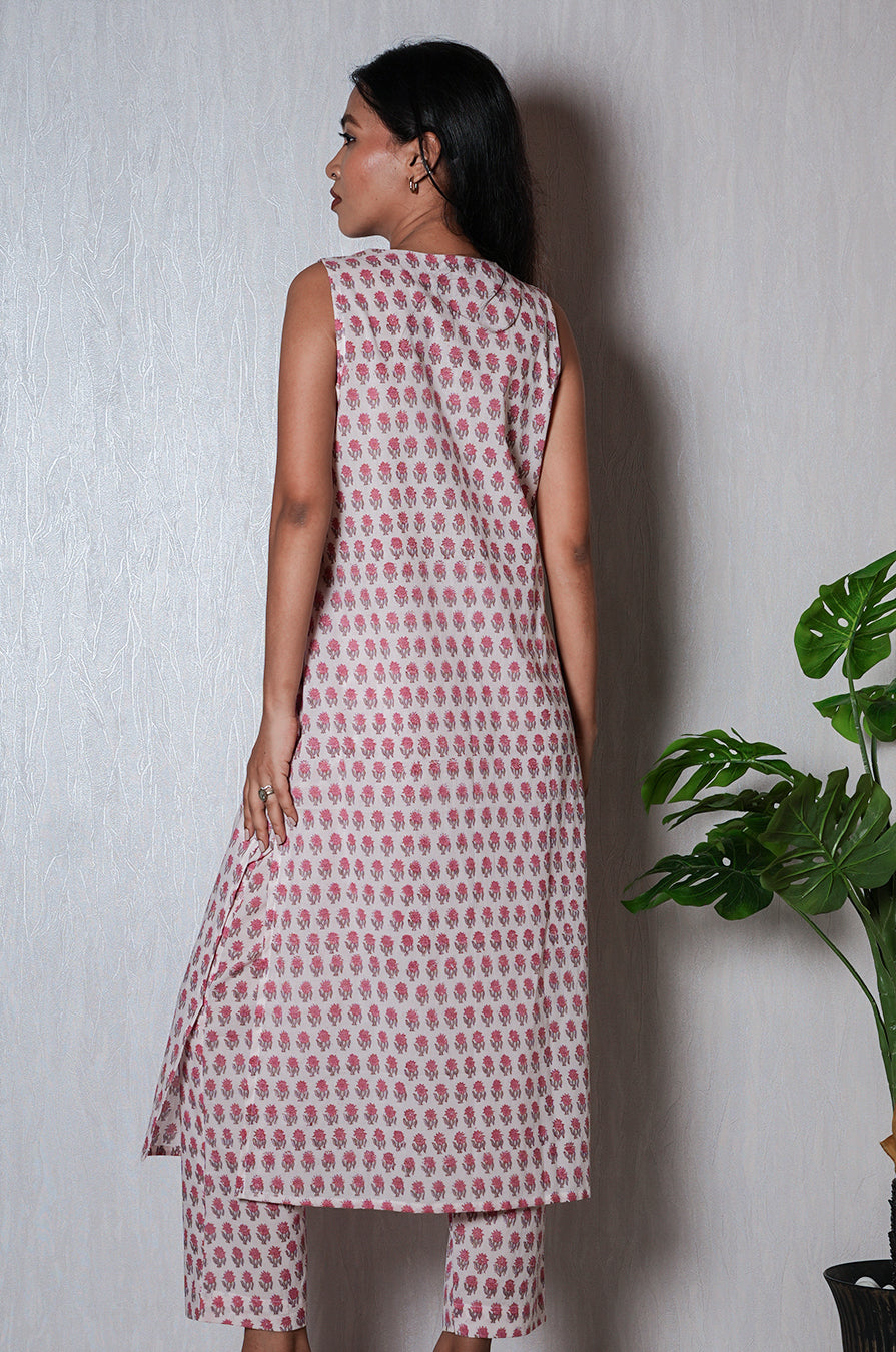 The Rosebud Block Print Co-ord | Aika the Label