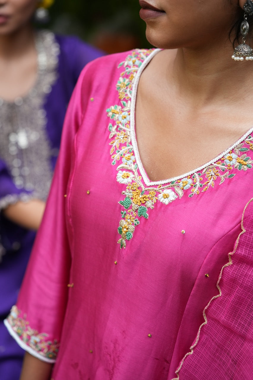 Purple Serenade Signature Kurta Set