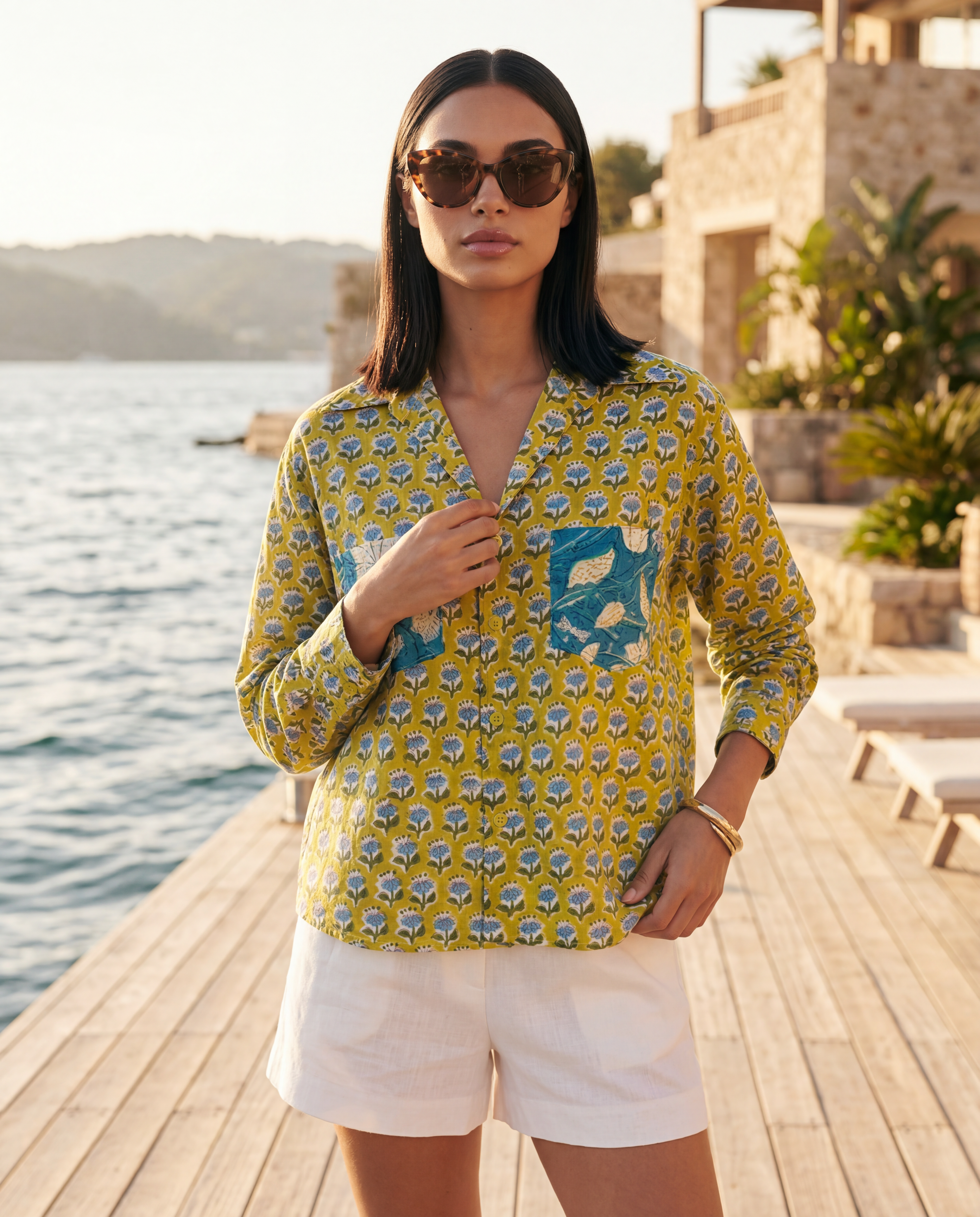 Mustard Bloom Shirt
