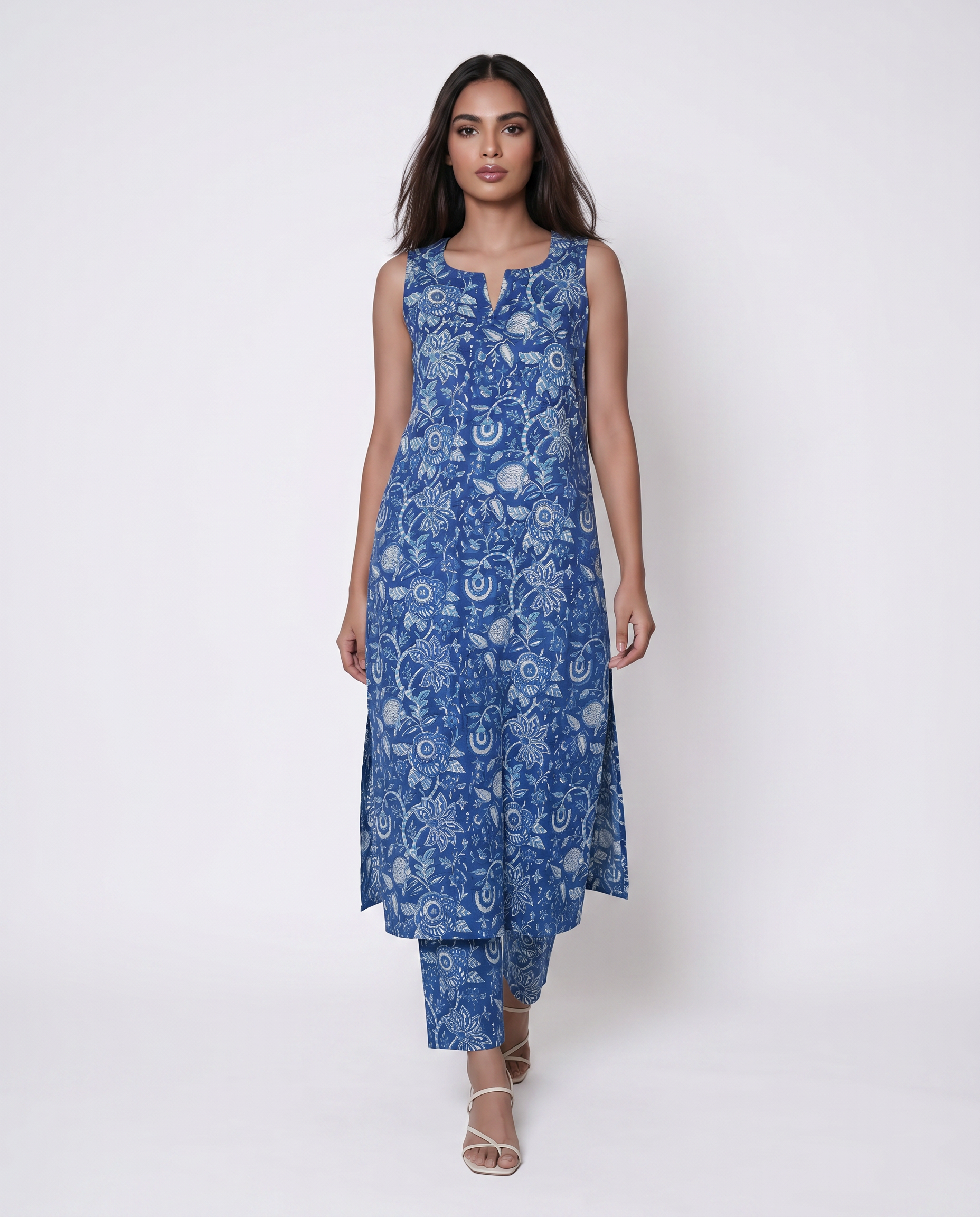 The Bluebud Block Print Co-ord | Aika the Label