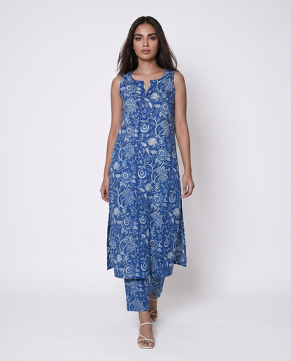 The Bluebud Block Print Co-ord | Aika the Label