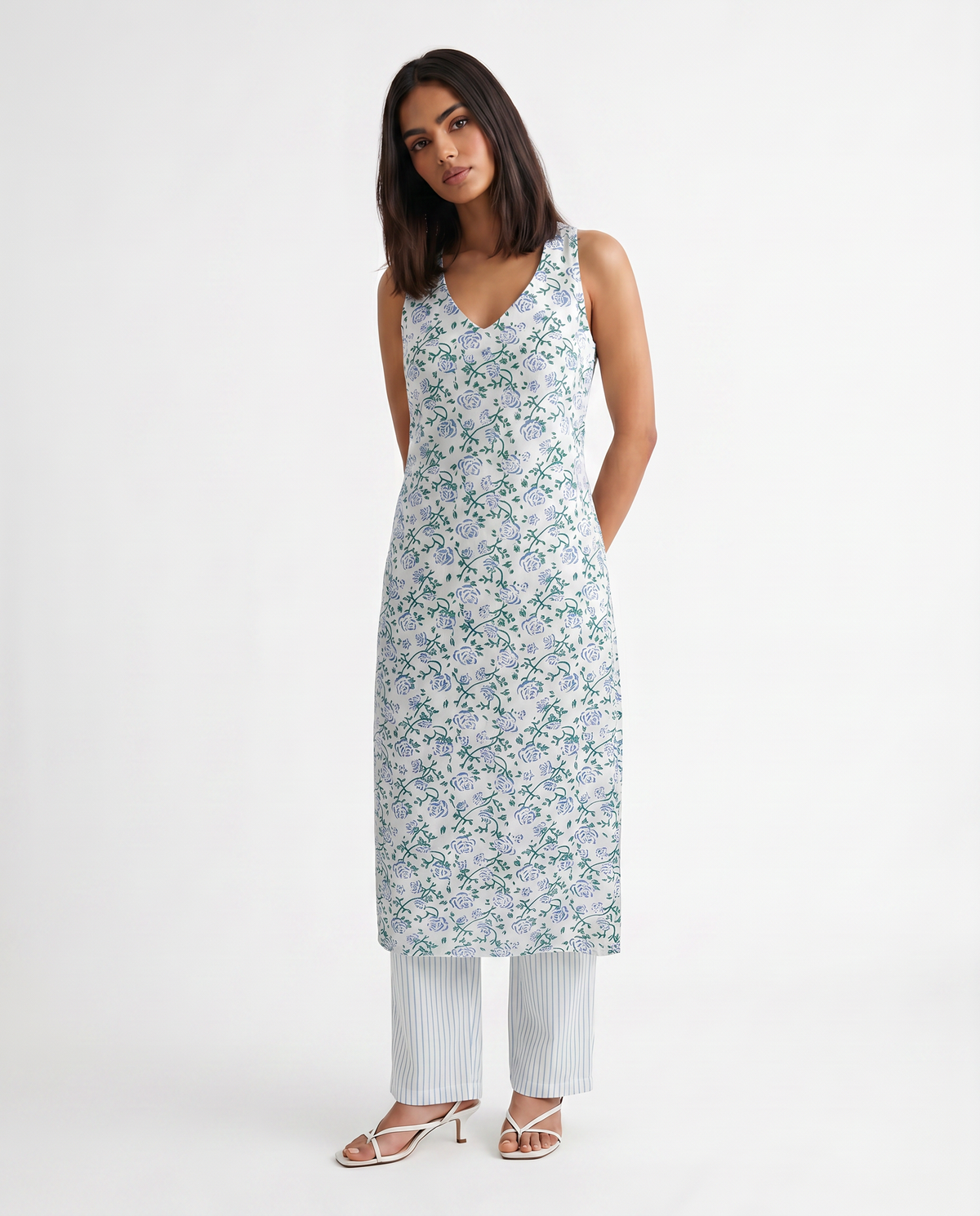 Bluebell Bloom Kurta Set