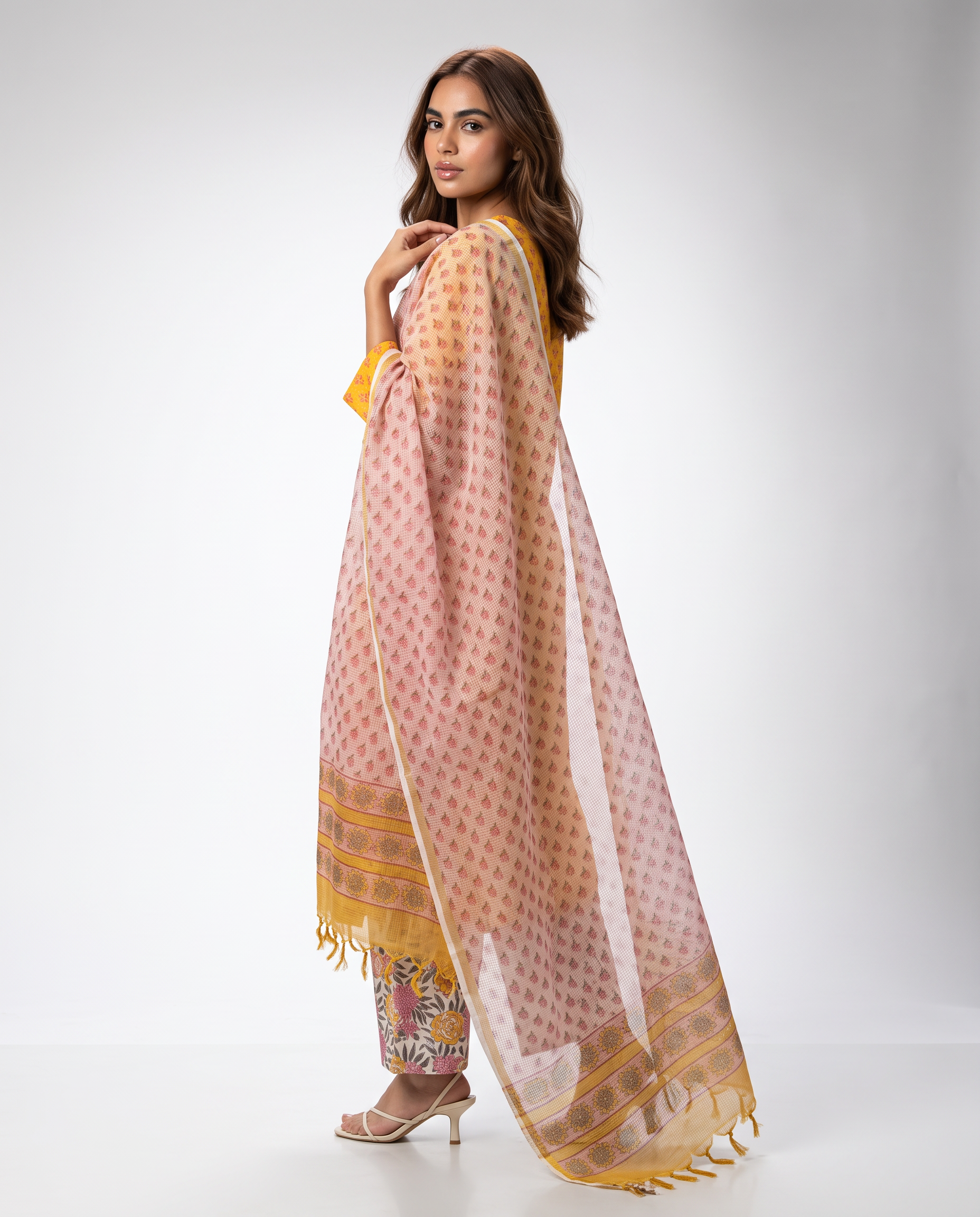 Marigold Petal Kota Set