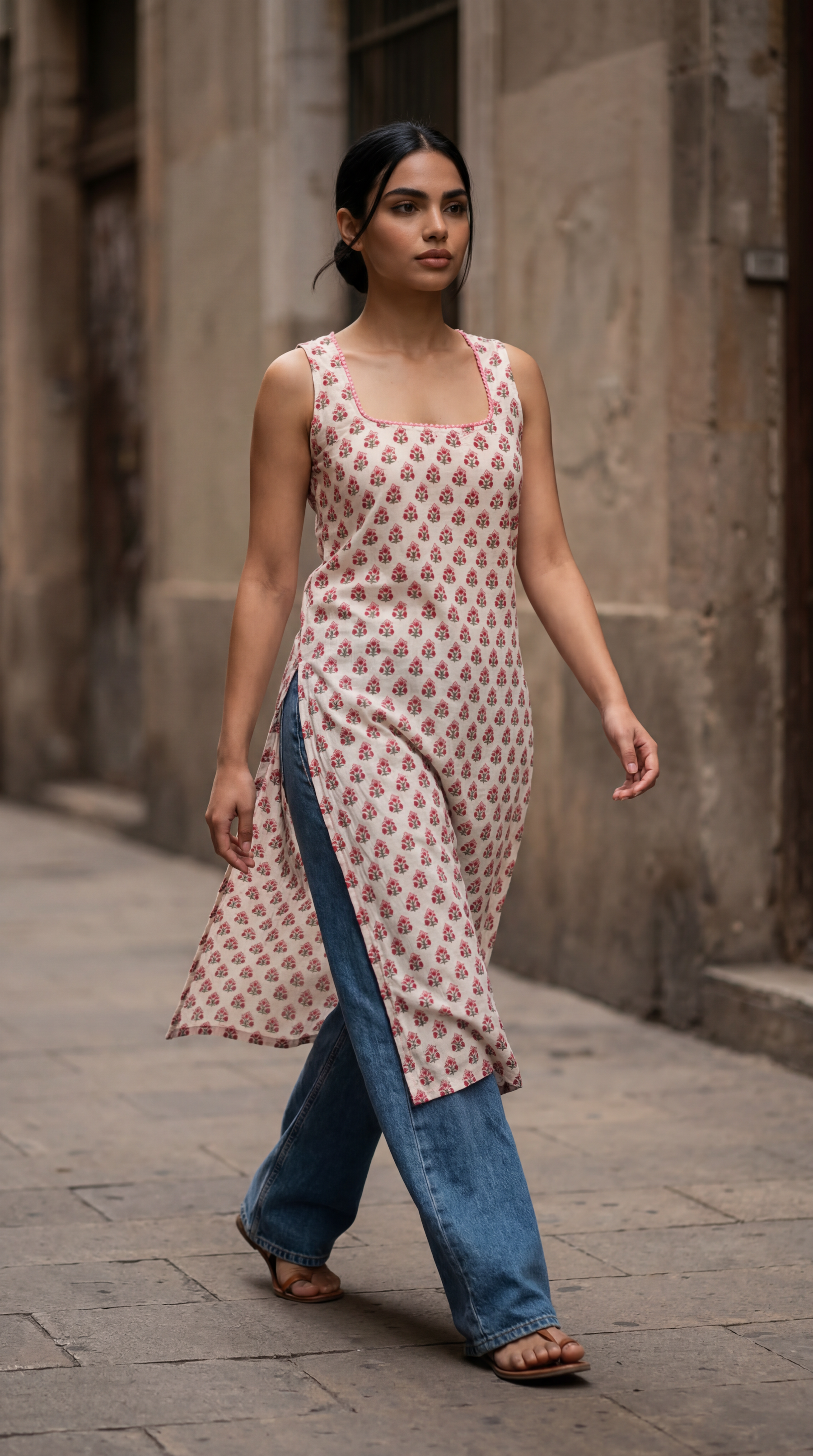 Rosewood Trail Long Kurta