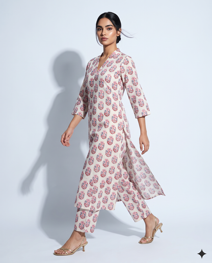 Malar Nora Edit Kurta Set